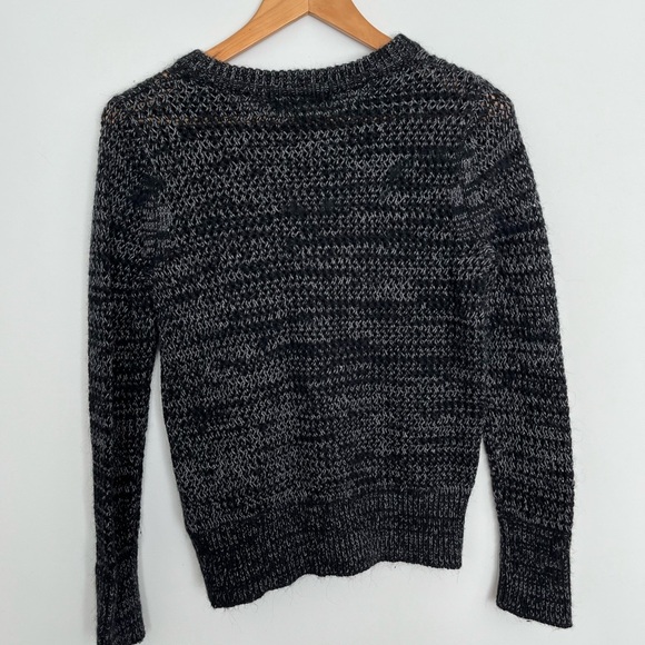 Banana Republic Wool Blend Charcoal Knit Sweater Size XS - Picture 5 of 5